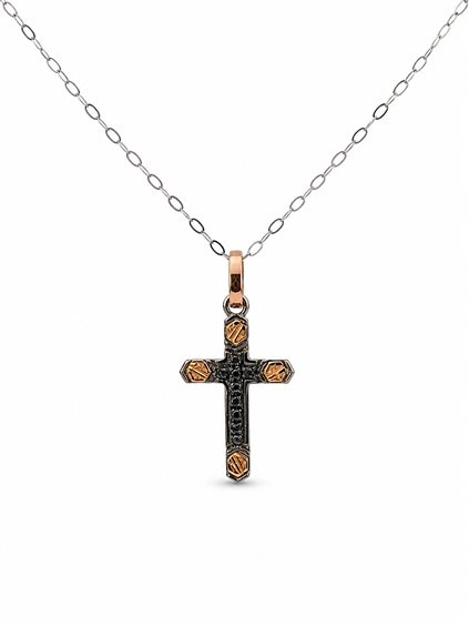 Pendente Zancan Uomo in Oro Diamante Black 9200001161422 - 9200001161422